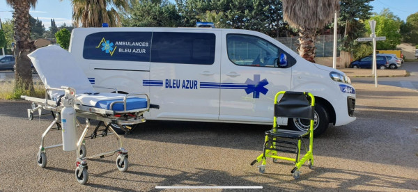 AMBULANCES BLEU AZUR